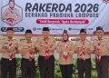 Hadiri Rakerda Gerakan Pramuka Lampung, Sako SPN Dukung Penguatan Pendidikan Karakter