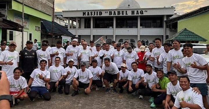 Wamenhaj Dahnil Anzar Hadir di “Sa’i Walk and Run" Kaltara. Foto: LINES.