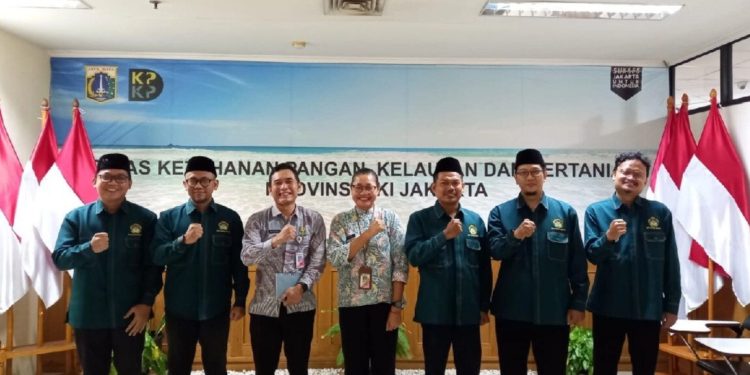 DPW LDII DKI Jakarta audiensi dengan Dinas Ketahanan Pangan, Kelautan, dan Perikanan (KPKP). Foto: LINES