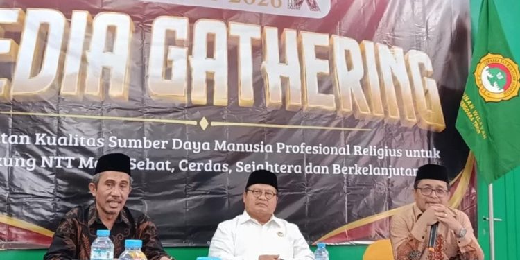 DPW Lembaga Dakwah Islam Indonesia (LDII) Provinsi Nusa Tenggara Timur (NTT) menghelat Media Gathering dalam rangkaian Muswil IX LDII NTT. Foto: LINES