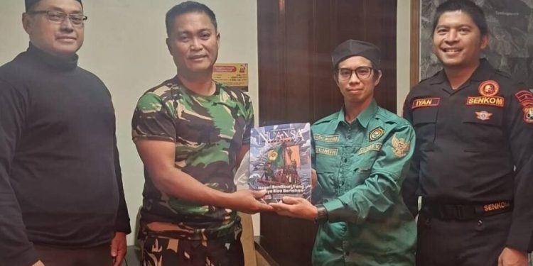 DPD LDII Kabupaten Mimika memperkuat komunikasi dan sinergi dengan aparat keamanan. Foto: LINES.