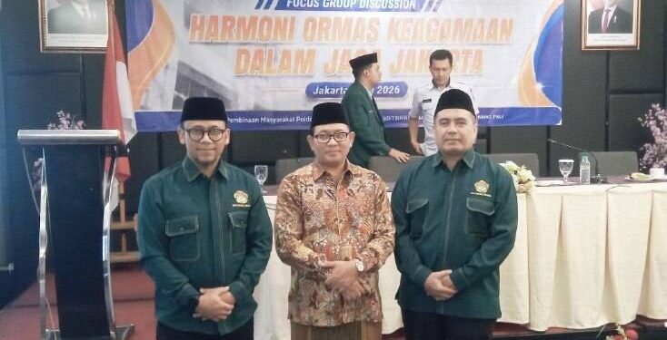 Ditbinmas Polda Metro Jaya (PMJ) menggelar Focus Group Discussion (FGD) bertajuk "Harmoni Ormas Keagamaan Dalam Jaga Jakarta". Foto: LINES.