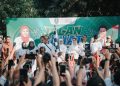 Warga LDII dan Ribuan Peserta Ikuti Jalan Sehat Merah Putih Pemprov Jatim