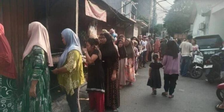 Kurban PAC LDII Srengseng Kembangan Jakbar yang dihadiri Camat dan Lurah. Foto: LINES.