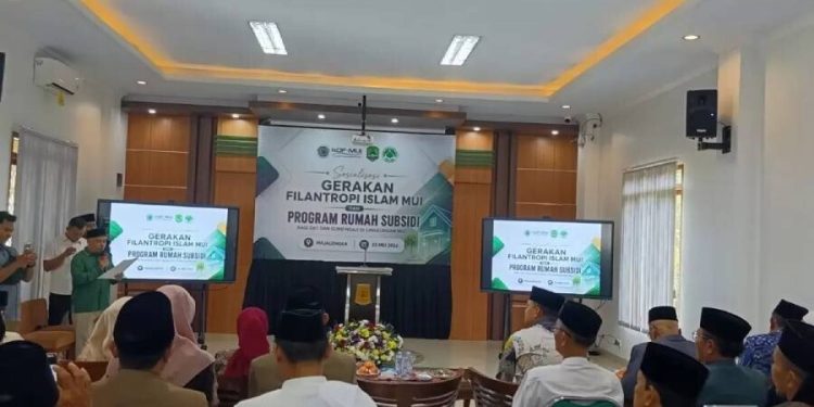 DPD LDII Kabupaten Majalengka menghadiri sosialisasi dan penguatan “Gerakan Filantropi Islam serta Program Rumah Subsidi”. Foto: LINES.