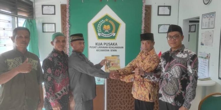 LDII Semin bersilaturrahim ke KUA Kapanewon Semin. Foto: LINES.