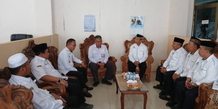 DPD LDII Kabupaten Tanah Bumbu, Kalimantan Selatan, beraudiensi dengan Pemkab Tanah Bumbu. Foto: LINES.