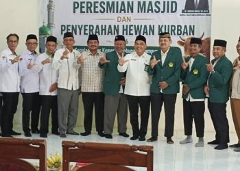 Kepala Kantor Kemenag Lamsel Resmikan Masjid Baitul Jannah Naungan LDII