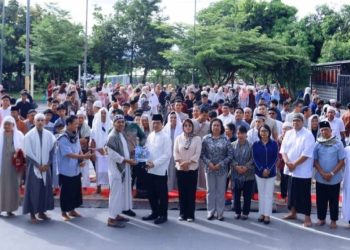 Hadiri Salat Idul Adha, Asisten II Pemkot Bitung: LDII Konsisten Berkontribusi Positif bagi Masyarakat