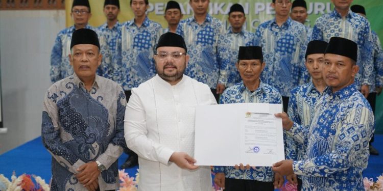 DPD LDII Kota Surakarta melantik kepengurusan PC LDII Jebres periode 2026-2031, di Aula Ar-Royyan, Pucangsawit, Kecamatan Jebres (23/6/2026). Foto: LINES
