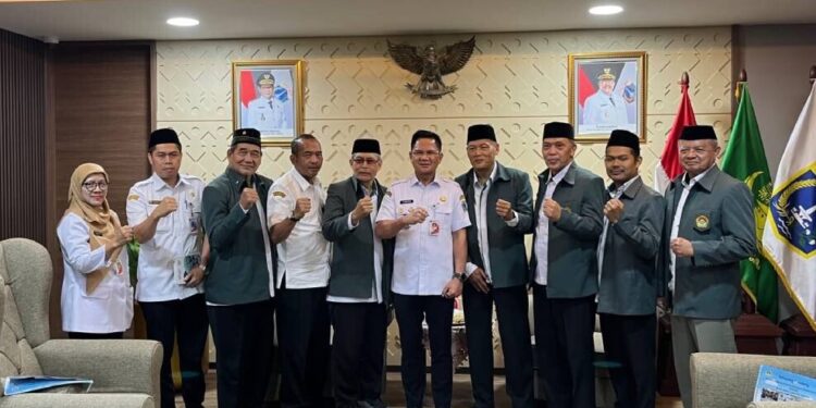 LDII Jakarta Selatan beraudiensi dengan Pemerintah Kota Administrasi Jakarta Selatan. Foto: LINES.
