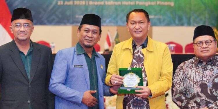 DPR RI Ajak Kelola Sampah di Muswil LDII Babel. Foto: LINES.
