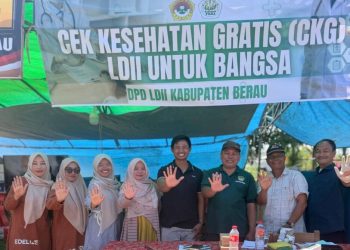 LDII Berau Gelar FAS dan Cek Kesehatan Gratis