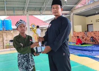 Atlet Muda Persinas ASAD Nunukan Sabet Juara 1 O2SN untuk Silat Seni Tunggal Putra