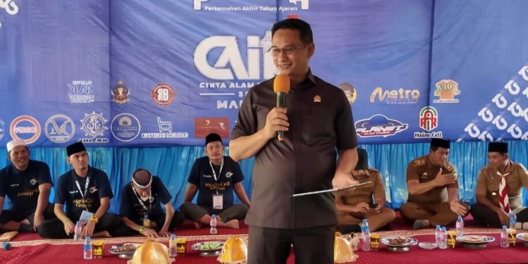 Kepala Dinas Pemuda dan Olahraga Kabupaten Luwu, Supriadi, mengapresiasi penyelenggaraan Permata CAI 2026. Foto: LINES.