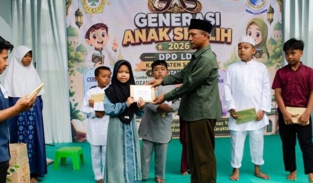DPD LDII Kabupaten Sanggau menggelar kegiatan Generasi Anak Sholeh. Foto: LINES.