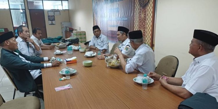 LDII Jakarta Selatan bersilaturrahim ke MUI Jakarta Selatan. Foto: LINES.