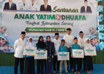 LDII Serang Apresiasi Pemkab dan BAZNAS Santuni 1.500 Anak Yatim dan Dhuafa