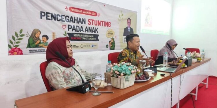 Seminar Pencegahan Stunting LDII Jombang dan Dinkes. Foto: LINES.