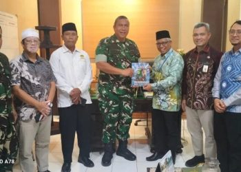 LDII Kalsel Silaturahmi dengan Korem 101/Antasari Jajaki Sinergi Program Kerja