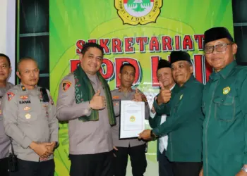 Kunjungi LDII, Kapolres OKU Ajak Sinergi Jaga Kamtibmas