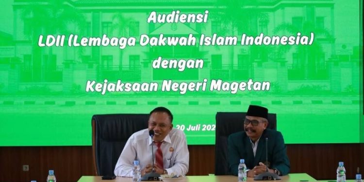 LDII Magetan beraudiensi dengan Kejaksaan Negeri. Foto: LINES.