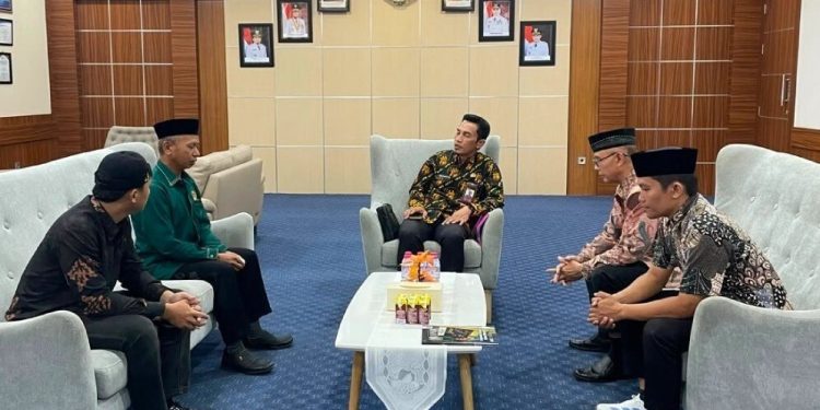 LDII Kota Parepare beraudiensi dengan Pemkot. Foto: LINES.