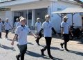 Pemuda LDII Bagorejo Partisipasi dalam Lomba Gerak Jalan HUT ke-81 RI