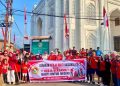 Semarakkan HUT ke-81 RI, LDII Nuha dan Warga Gotong-Royong Bersihkan Lingkungan