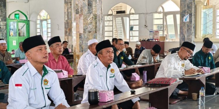 LDII Sumatera Barat menggelar konsolidasi organisasi bersama DPP LDII. Foto: LINES.