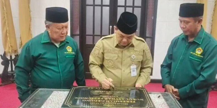 LDII Kabupaten Semarang meresmikan sekolah Nurul Asyar Preschool. Foto: LINES.