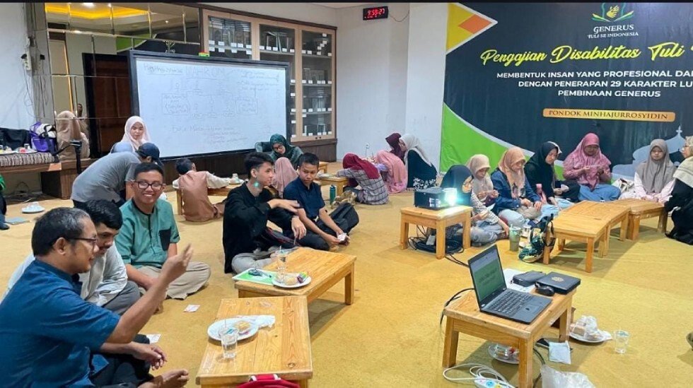 Komunitas Generus Tuli Indonesia Wadahi Pengajian Warga Disabilitas