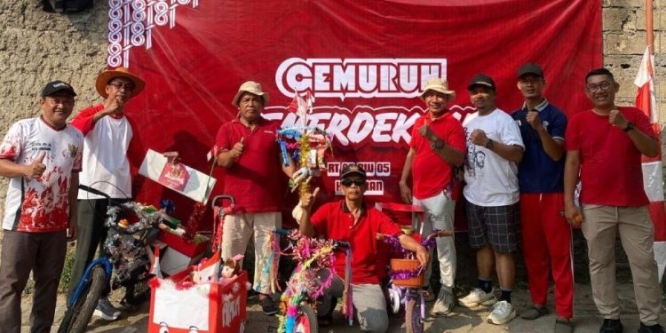 Warga LDII Kunciran meramaikan HUT RI dengan berbagai lomba dan jalan santai. Foto: LINES.