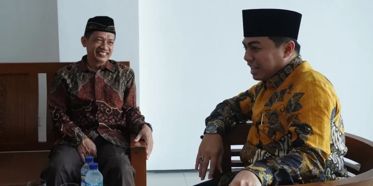 Forum Komunikasi Majelis Taklim (FKMT) Kabupaten Kediri membangun komunikasi dengan DPD LDII Kabupaten Kediri. Foto: LINES