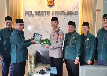 Audiensi dengan Kapolresta Karawang, LDII Perkuat Sinergi dan Jaga Kondusivitas