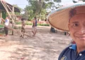 LDII Malinau dan Warga Gotong Royong Bersihkan Lingkungan Sambut HUT RI