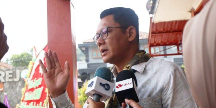 Wakil Bupati Sleman, Danang Maharsa hadir pada verifikasi lapangan proklim lestari Padukuhan Sangurejo pada Kamis (20/8/2026). Foto: LINES.