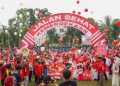 Semarakkan HUT RI, Ribuan Peserta Ramaikan Jalan Sehat LDII Samarinda