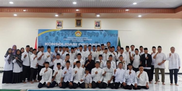Konsolidasi DPD LDII Kota Serang ke PC dan PAC. Foto: LINES.