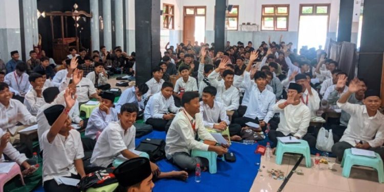 DPD LDII Kabupaten Pemalang menggelar pengajian akbar dan pembinaan karakter. Foto: LINES.