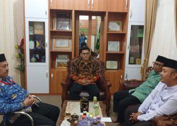 LDII Silaturahim dengan Kemenag Lampung Tengah Laporkan Persiapan Musda VI