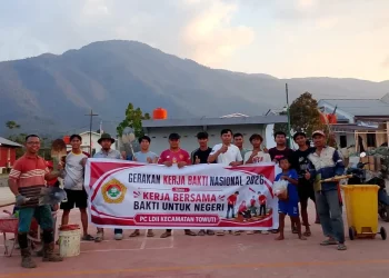 Kerja Bersama Bakti untuk Negeri, LDII Towuti Perkuat Gotong Royong Jelang HUT RI