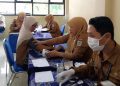 Puskesmas Pakuan Baru Helat Cek Kesehatan Gratis di SMP Tri Sukses