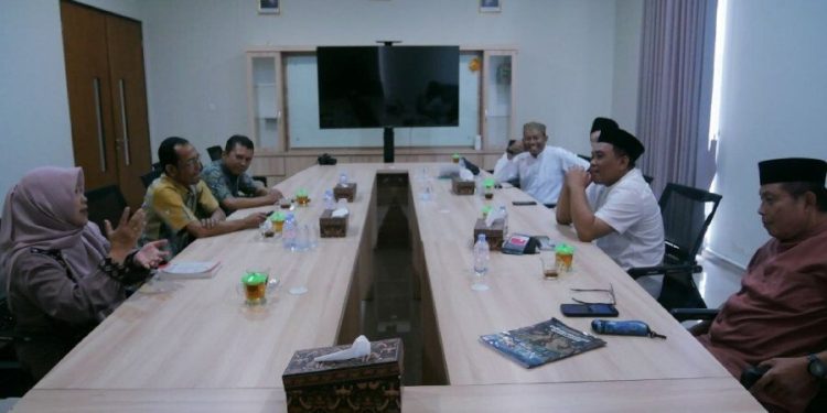 DPW LDII Provinsi Banten menerima kunjungan kerja DPK Banten pada Kamis (15/10/2026). Foto: LINES.