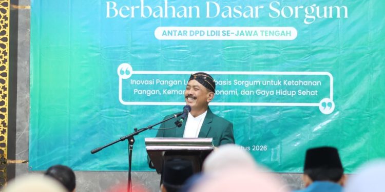 Ketua DPP LDII Prof Singgih Tri Sulistiyono yang membidangi Hubungan Antar Lembaga mengatakan, ideologi transnasional perlu diwaspadai. Foto: LINES.