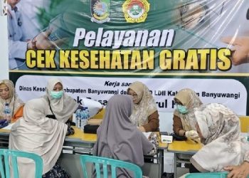 LDII Banyuwangi Gelar Cek Kesehatan Gratis untuk 1.000 Warga