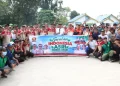 Warga LDII Sei Beduk Ikuti Gerakan Indonesia Asri, Bersihkan Lingkungan Kawasan Mangsang