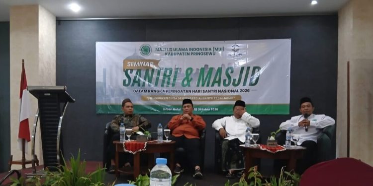 LDII menghadiri Seminar MUI Pringsewu, bertajuk Santri dan Masjid pada Minggu (18/10). Foto: LINES.