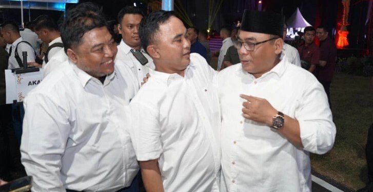 Ketua DPW LDII Jawa Timur, Moch Amrodji Konawi menghadiri acara kenal pamit Kapolda Jawa Timur. Acara itu merupakan pergantian kepemimpinan Kapolda Jatim dari Irjen Pol Nanang Avianto kepada Irjen Pol Dekananto Eko Purwono. Foto: LINES.