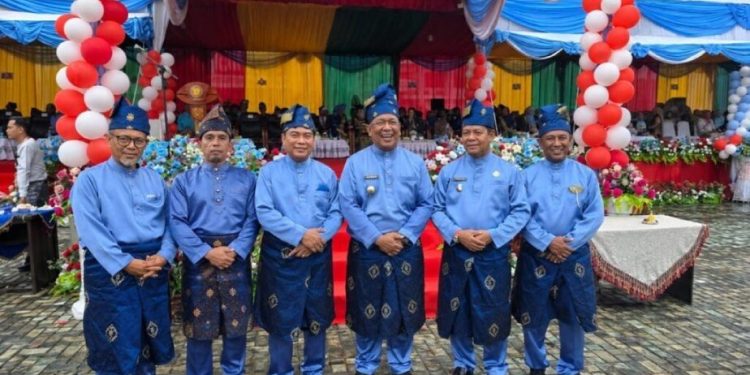 LDII Rokan Hulu menghadiri Hari Jadi Kabupaten di kantor Bupati Rokan Hulu, Riau, pada Senin (12/10/2026). Foto: LINES.